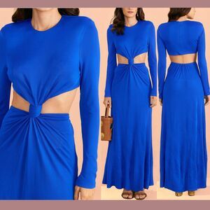FARM Rio | Dresses | Nwt Farm Rio Longsleeve Mockneck Aline Maxi Dress |  Poshmark